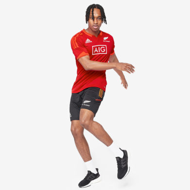Регбийка мужская adidas new zealand сезон 21-22 training shirt продажа