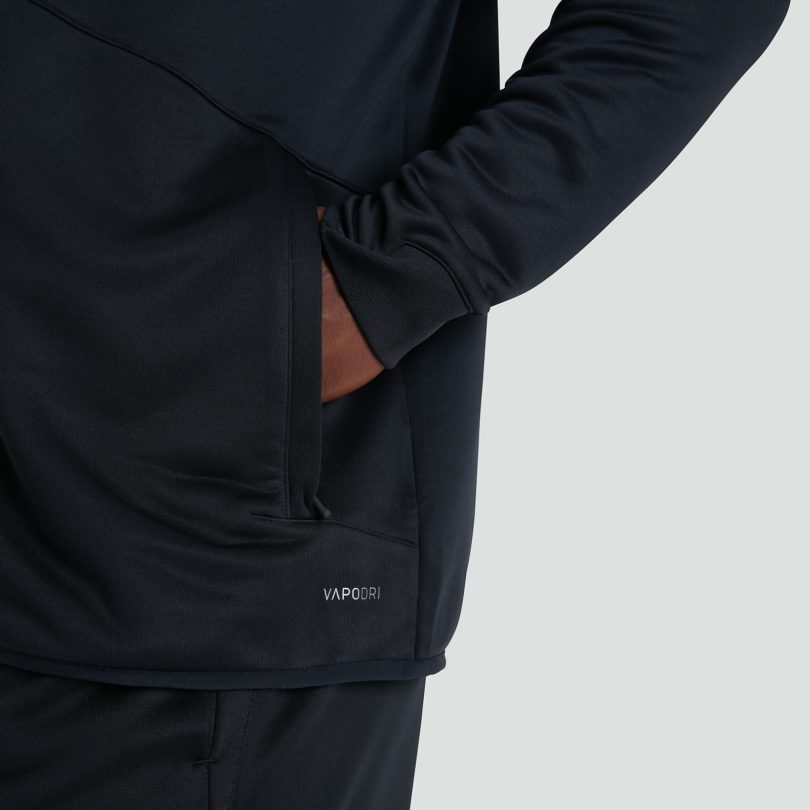 Куртка мужская mens full zip track jacket black canterbury продажа