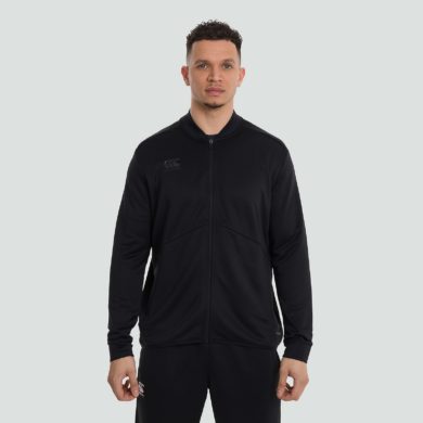 Куртка мужская mens full zip track jacket blacknew canterbury продажа