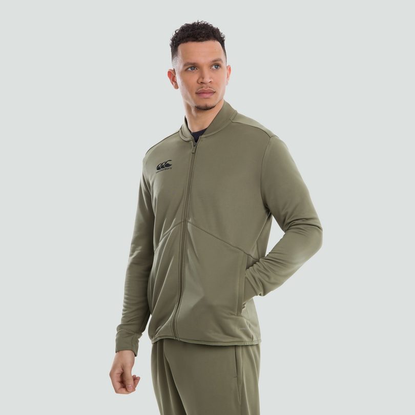 Куртка мужская mens full zip track jacket green canterbury продажа