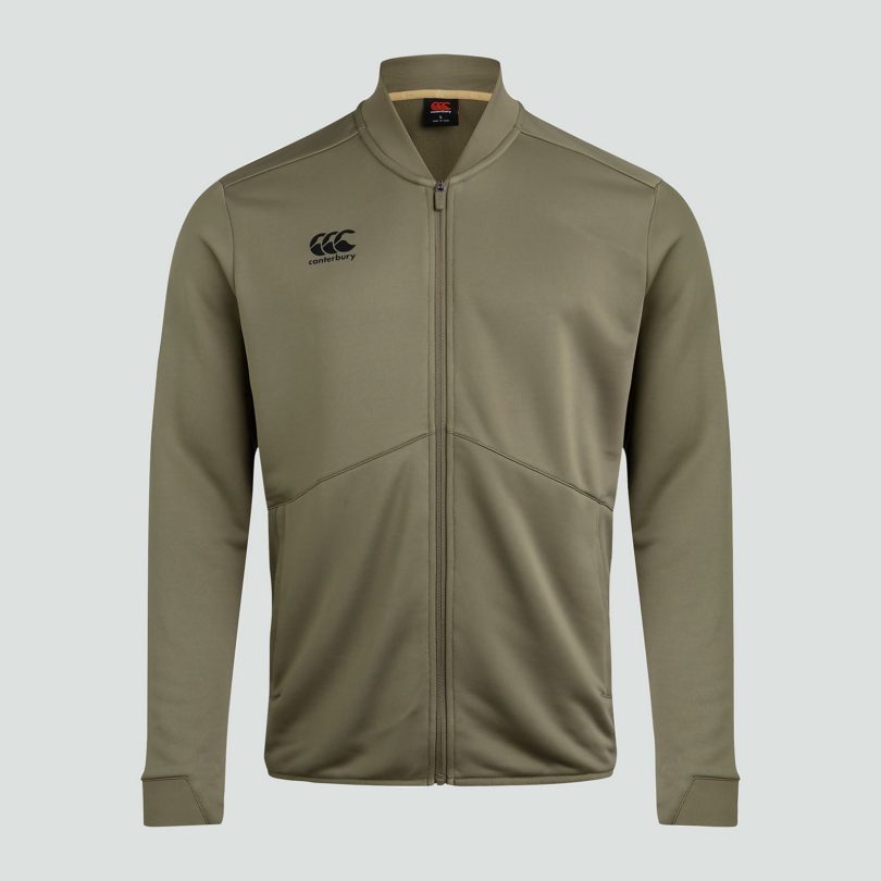 Куртка мужская mens full zip track jacket green canterbury продажа