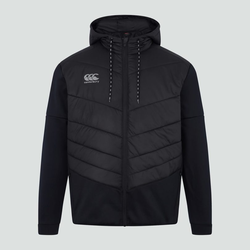 Куртка мужская mens hybrid jacket black grey canterbury продажа