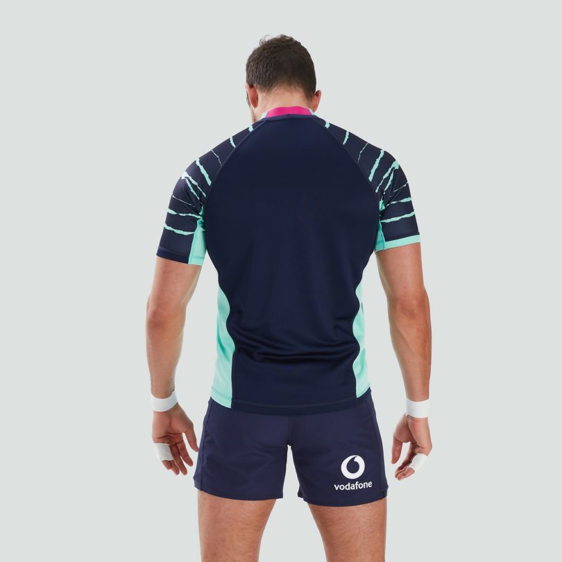 Регбийка мужская Canterbury mens ireland vapodri alternate pro jersey blue сезон 22-23 продажа