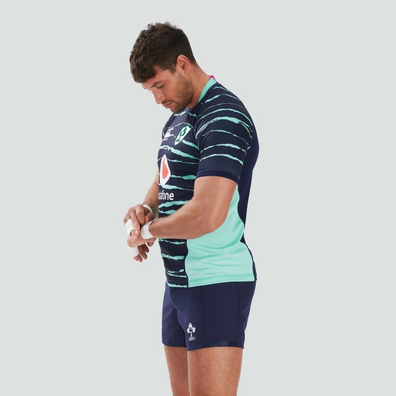 Регбийка мужская Canterbury mens ireland vapodri alternate pro jersey blue сезон 22-23 продажа