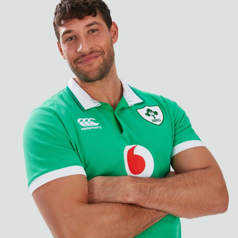 Поло мужское Canterbury mens ireland vapodri home classic jersey green продажа