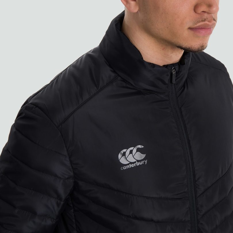 Куртка мужская mens lightweight padded jacket black canterbury продажа