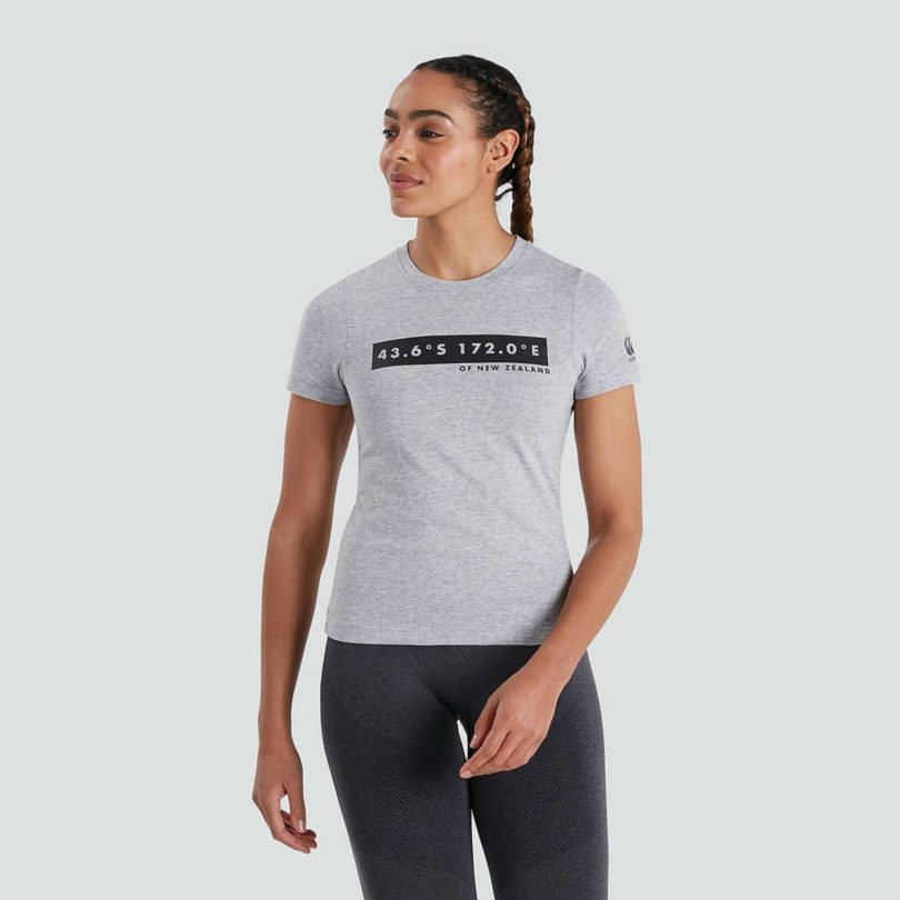 Женская футболка canterbury womens organice cotton продажа