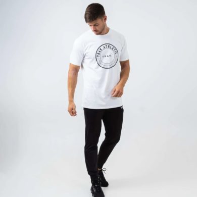Футболка мужская circle logo t-shirt белая продажа