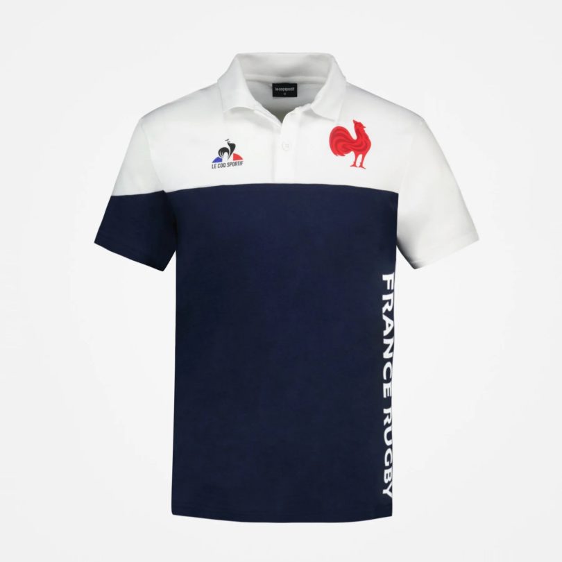 Поло мужское и женское france rugby fan polo shirt продажа