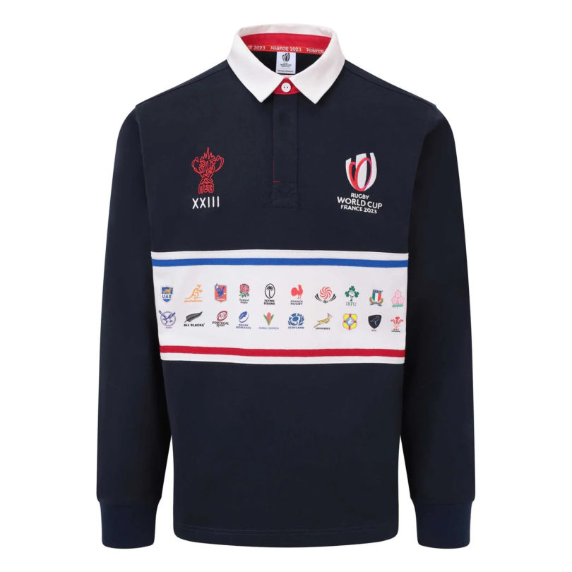 Поло с длинным рукавом 20 UNIONS L / S STRIPE RUGBY - ТЕМНО-СИНИЙ продажа